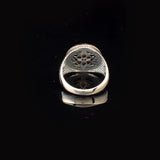 Onyx Ring Signet Ring Pinky Ring Ottoman Vintage 925 Sterling Silver Ring Promise Ring for Him Engagement Ring Gemstone Ring Gift for Husband Handmade — image 5