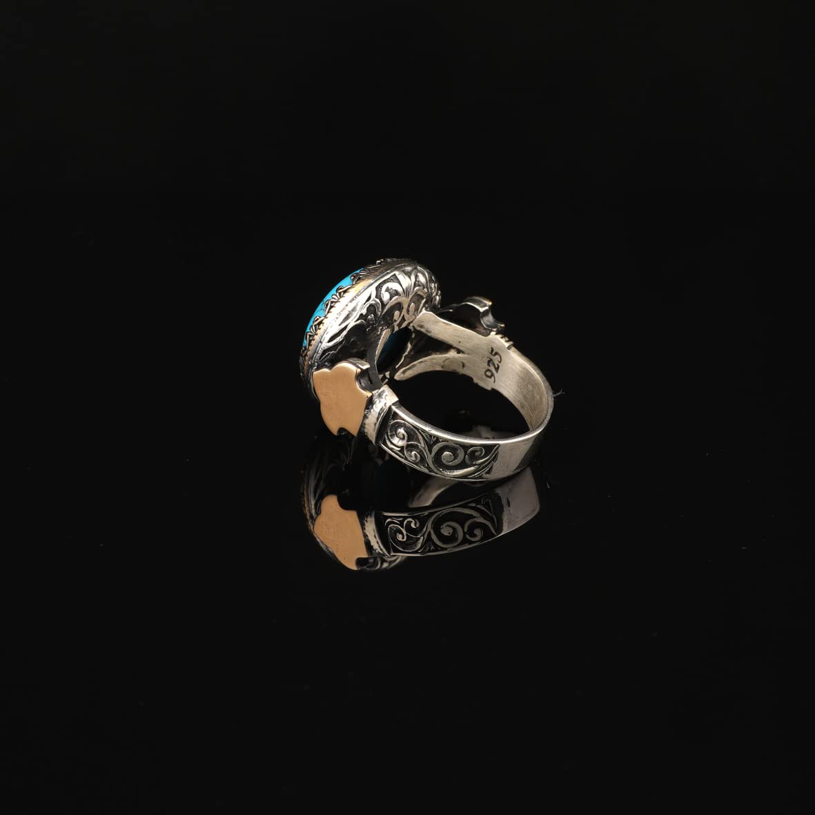 Mens Turquoise Ring