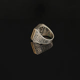 925K Sterling Silver Jade Ring — image 5