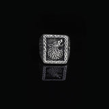 925K Sterling Silver Wolf Ring — image 2