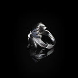 American Indian Chief Handmade Silver Men Ring — image 5