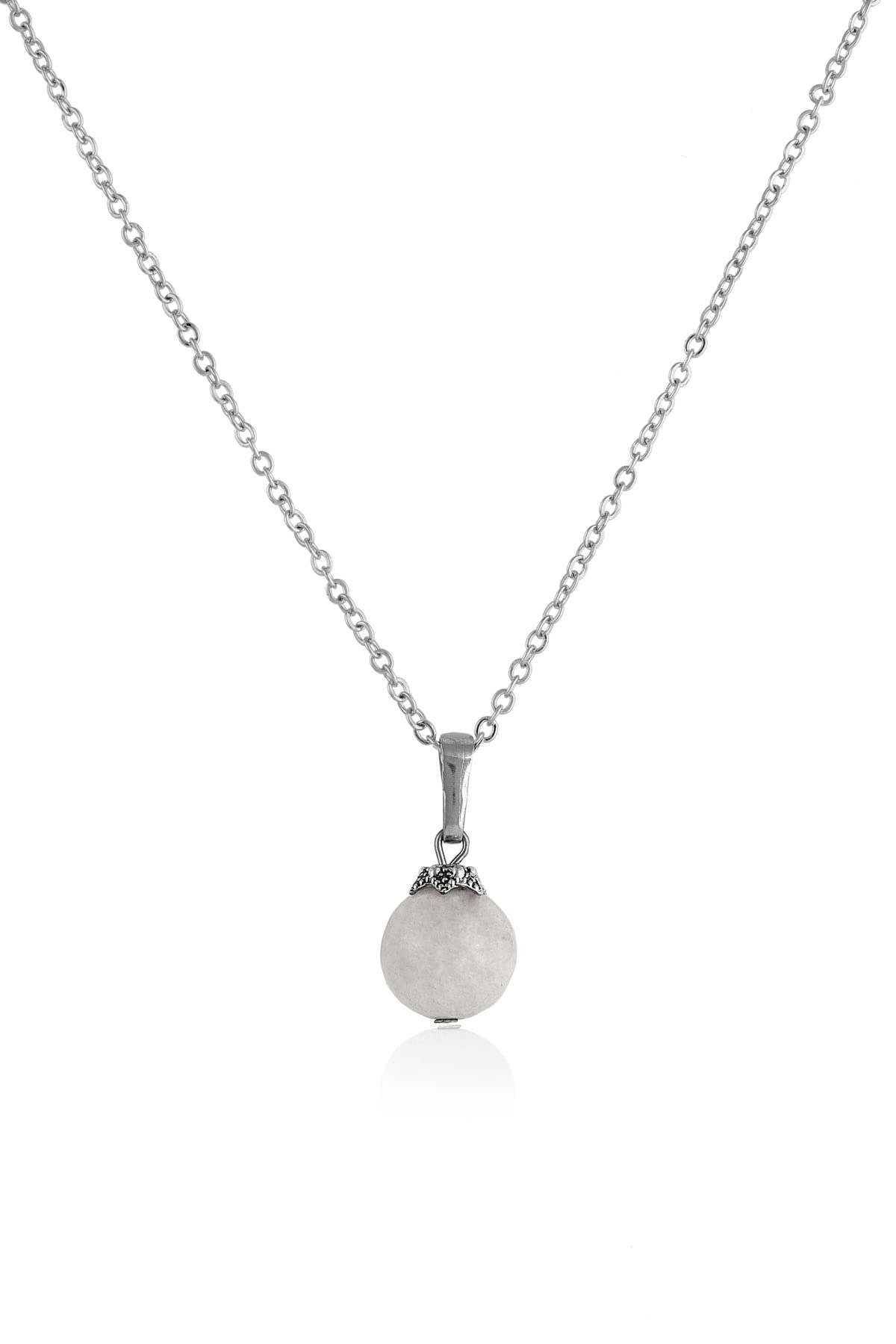 Moonstone Necklace Sterling Silver