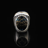 Aquamarine Ring with Micro Sapphire — image 6