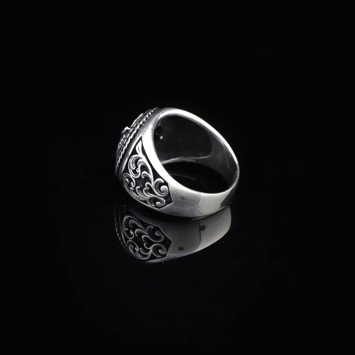 925K Sterling Silver Owl Ring