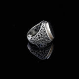 Handmade 925 Sterling Silver Personalized Rings - Custom Photo Ring with Name Engraving — image 5