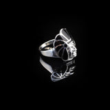 American Indian Chief Handmade Silver Men Ring — image 3