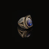 Blue Sapphire Ring Mens — image 2