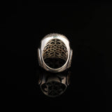 Sterling Silver Micro Jade Ring — image 4