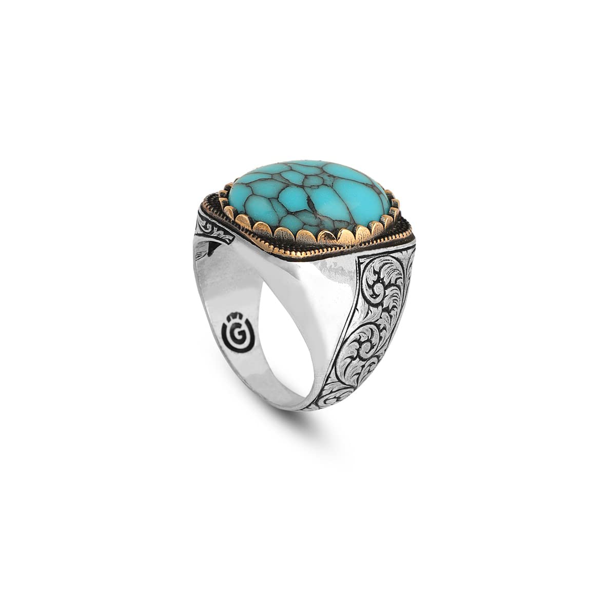 Mens Turquoise Ring