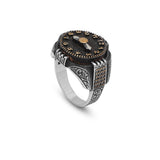Silver Vintage Watch Ring — image 1