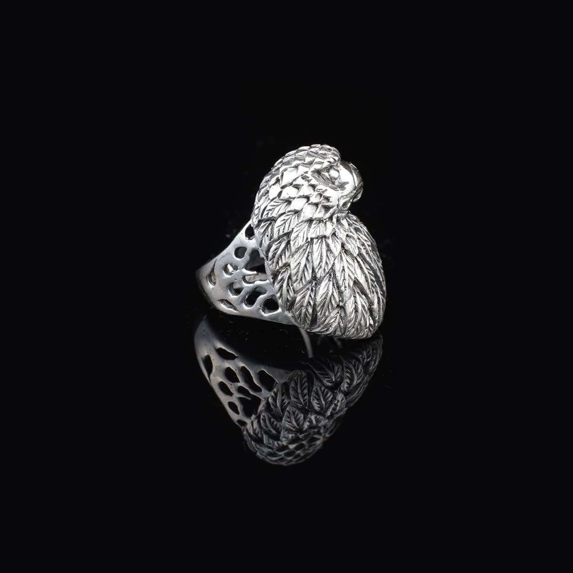 925K Sterling Silver Eagle Ring