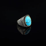 Mens Turquoise Ring — image 2
