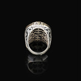 Blue Sapphire Ring with Oval Stone -Large Gemstone Ring — image 6