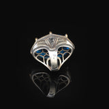 Aquamarine Ring - Large Gemstone Ring for Men — image 6