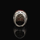 Garnet Engagement Ring for Men — image 6