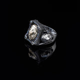 925 Sterling Silver Men's Ring - Handmade Lion Design — image 3