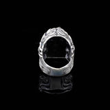 Jesus Christ Crown of Thorns Handmade Sterling Silver Men Ring — image 4