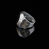 Handmade 925 Sterling Silver Personalized Rings - Custom Photo Ring with Name Engraving — image 3