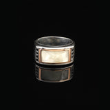 Vintage Mother of Pearl Signet Ring — image 3