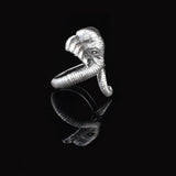 925K Sterling Silver Elephant ring — image 3