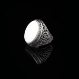 Handmade 925 Sterling Silver Personalized Rings - Custom Photo Ring with Name Engraving — image 3