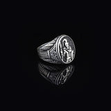 925K Sterling Silver Spartan Ring — image 3