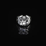925K Sterling Silver Skull Ring — image 2
