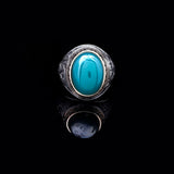 Handmade Jade Men's Ring - 925 Sterling Silver Gemstone Jewelry with Silver Polishing Cloth Gift - Jade Ring for Men — image 3