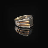 Men’s Sterling Silver Onyx Ring — image 4