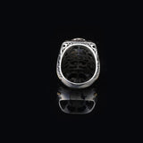 Turquoise Stone Men Silver Ring — image 5