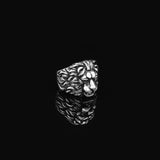 925K Sterling Silver Lion Ring — image 3