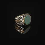 925K Sterling Silver Jade Ring — image 3