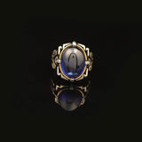 Blue Sapphire Ring Mens — image 3