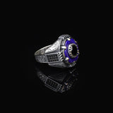 Men's 925 Sterling Silver Lapis Lazuli Rotating Ring - Black Onyx Rotating Ring for Men - Birthday Gifts — image 3