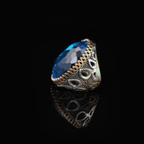 Aquamarine Ring -Oval Gemstone — image 5