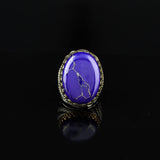 Blue Sapphire Ring Mens — image 2