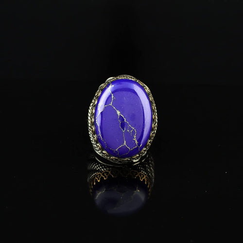 Blue Sapphire Ring Mens