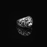 925K Sterling Silver Lion Ring — image 3