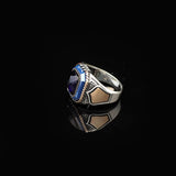 Blue Tiger Eye Ring — image 5