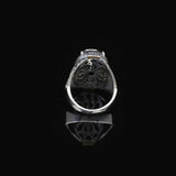 Sterling Silver Eagle Ring with Black Onyx - 925 Sterling Silver Eagle Ring with Black Onyx for Men - Birthday Gifts — image 5
