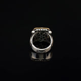 925K Sterling Silver Jade Ring — image 4
