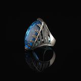 Aquamarine Ring for Men — image 5