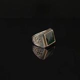 925K Sterling Silver Jade Ring — image 3