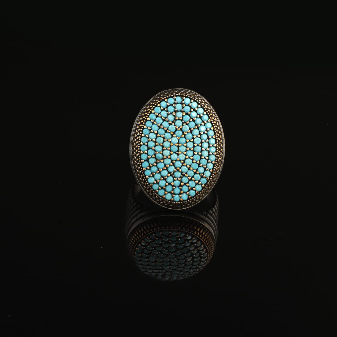 Mens Turquoise Ring