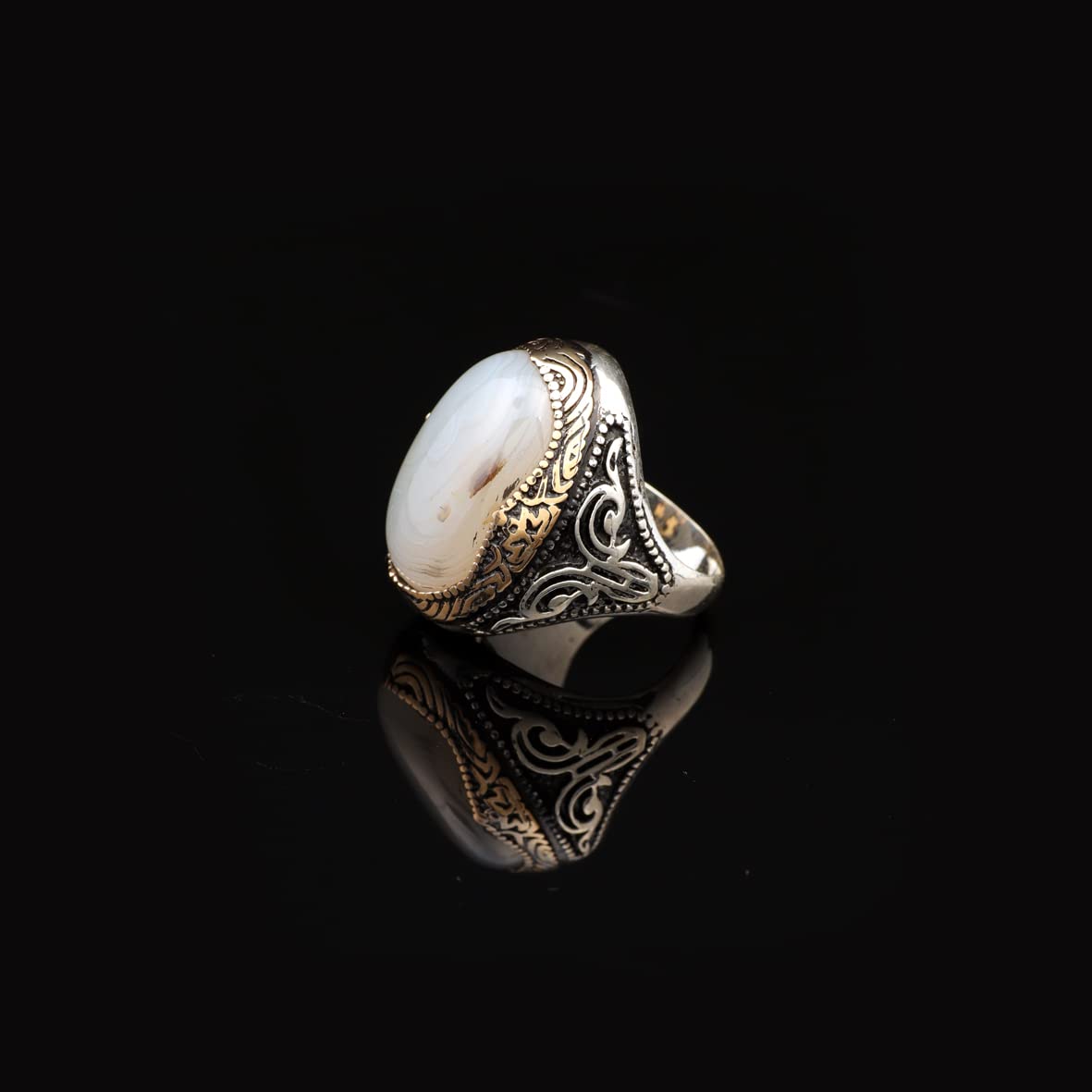 Natural Moonstone Ring