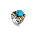 Mens Turquoise Ring — image 1