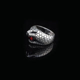 Snake Handmade Sterling Silver Ring For Men — image 4