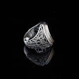 Handmade 925 Sterling Silver Personalized Rings - Custom Photo Ring with Name Engraving — image 5