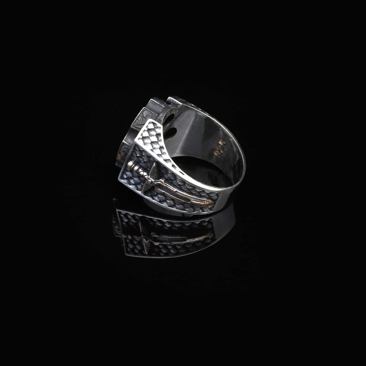Black Onyx Men's Ring