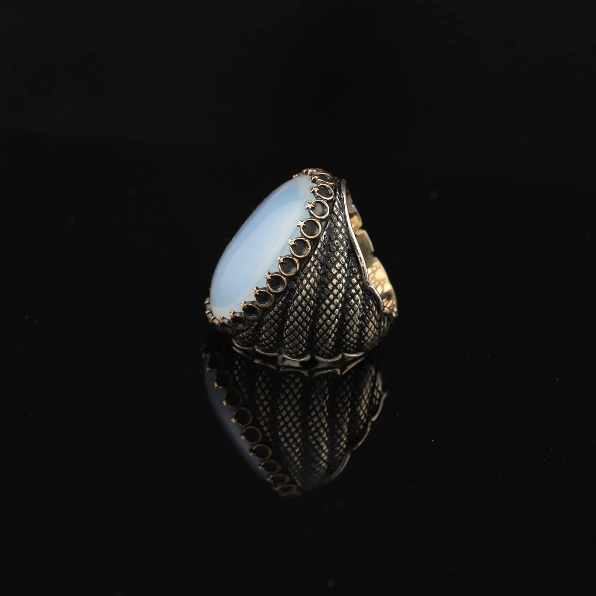 Natural Moonstone Ring
